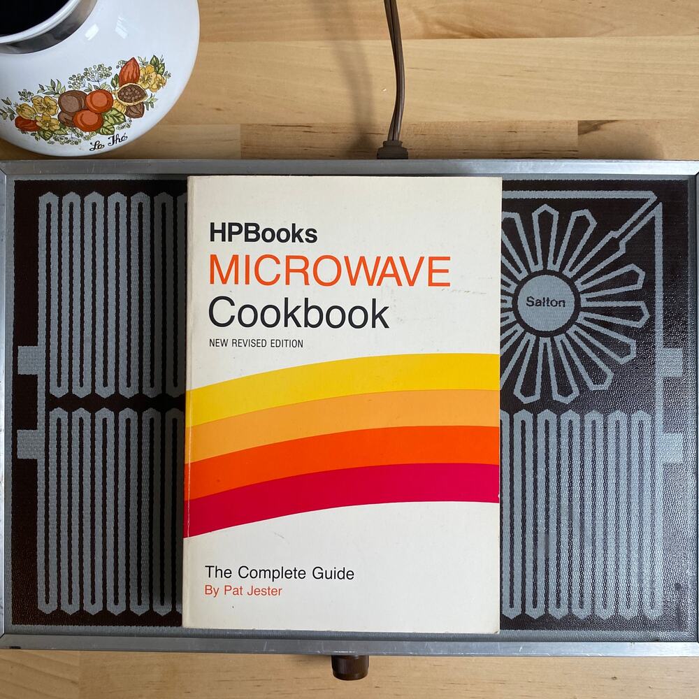 Vintage 1988 HP Books Microwave Cookbook The Complete Guide